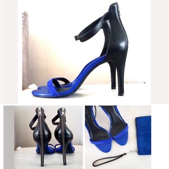 Joie Blue Abbott Ankle Strap Sandal - Picture 2 of 8